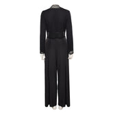 TV The Witcher Yennefer Black Set Cosplay Costume Outfits Halloween Carnival Suit